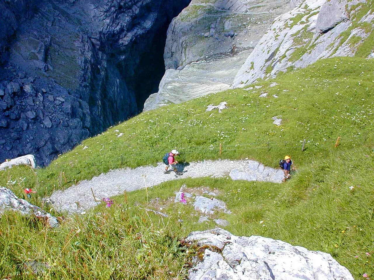 Grindelwald Via Ferrata: Rotstock (K2) and Nearby Iron Paths