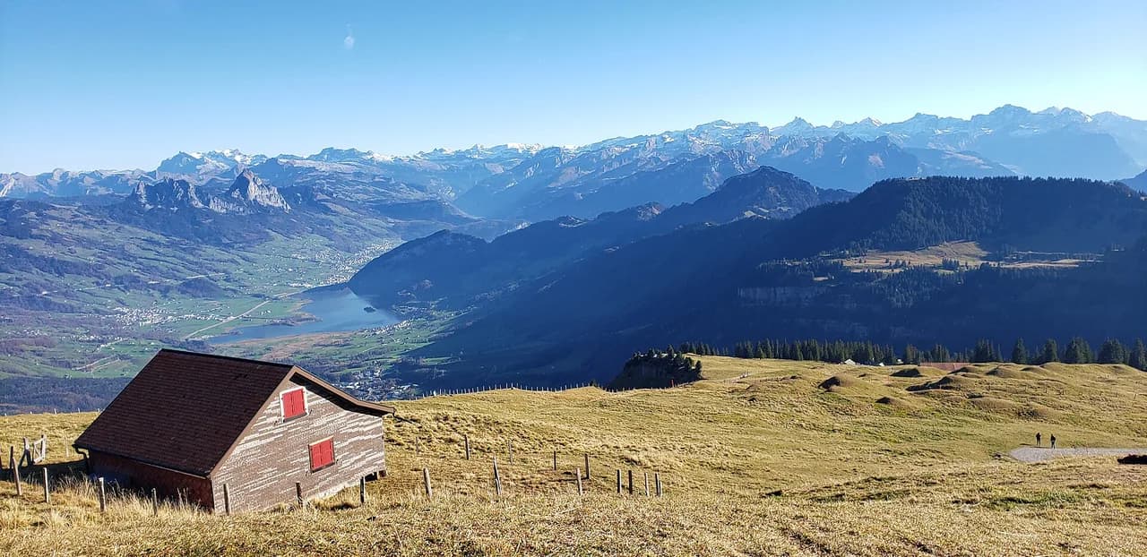 Rigi Hike: Panorama Trail, Cliff Walk and Cable Car Access