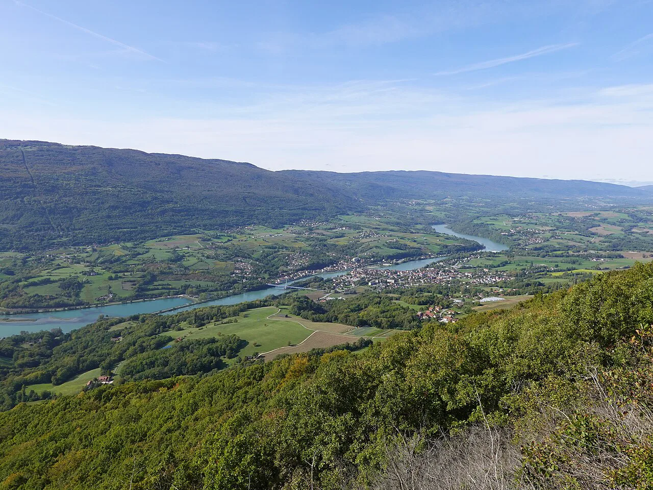 Rhône @ Panorama @ Seyssel, Annecy