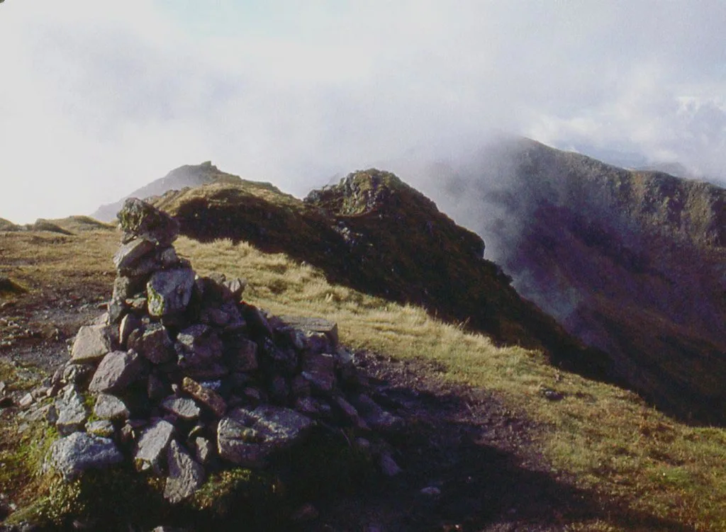 On the Aonach Eagach ridge - geograph.org.uk, Glencoe