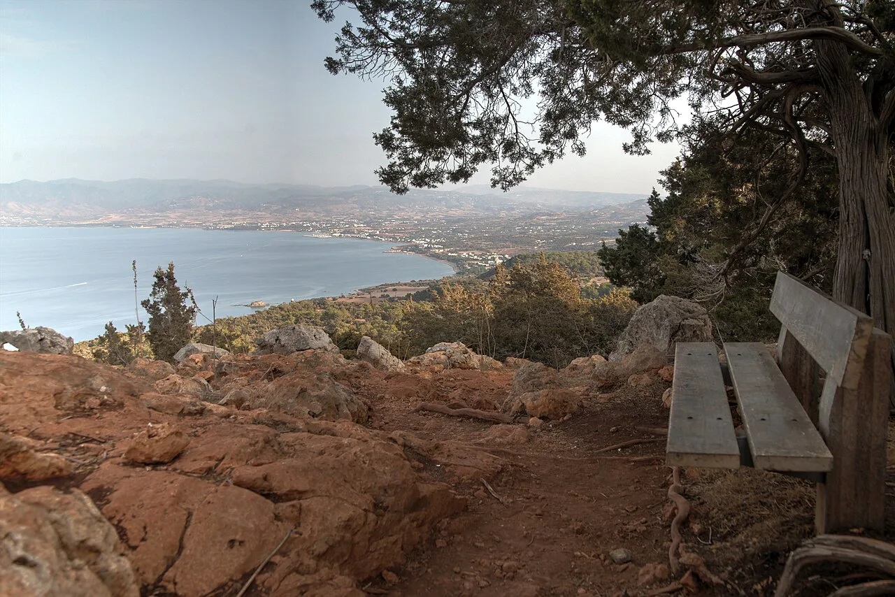 Akamas-aphrodite-trail-view, Cyprus