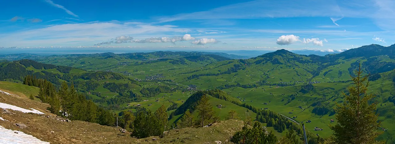 Ebenalp Wildkirchi panorama, Appenzell