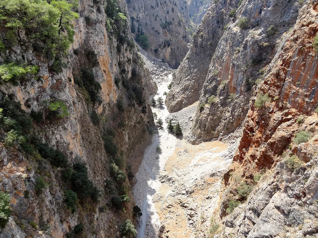 Aradena-Schlucht, Crete