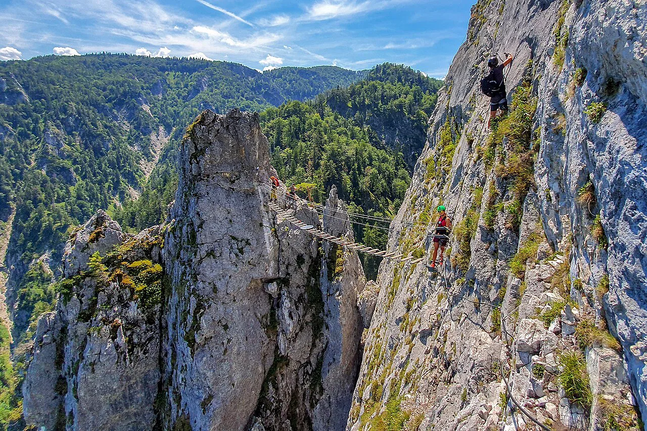 Via Ferrata Drachenwand, Austria