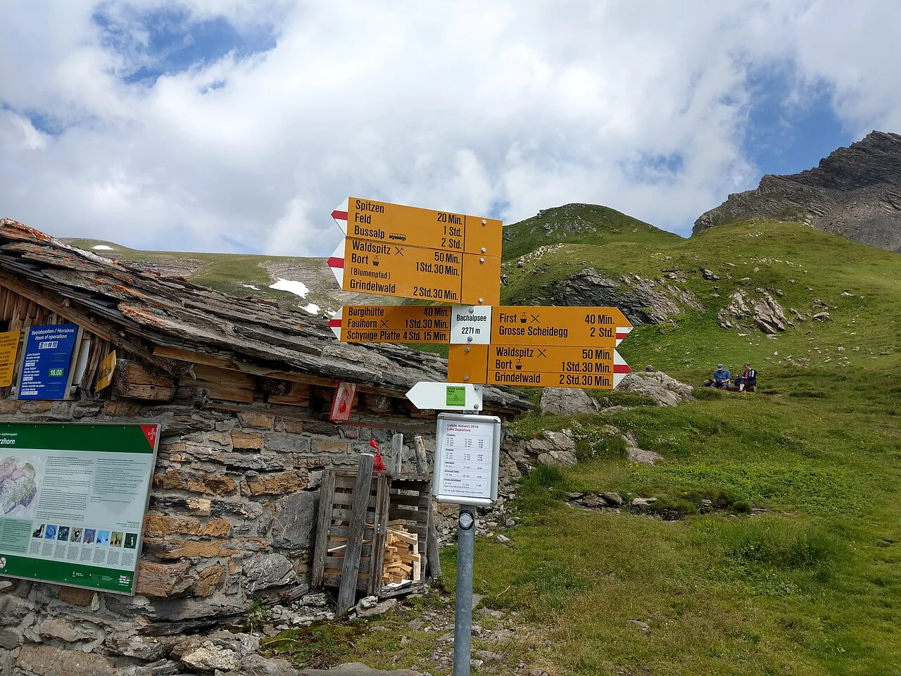 Swiss Hiking Network - Singpost - Bachalpsee, Grindelwald