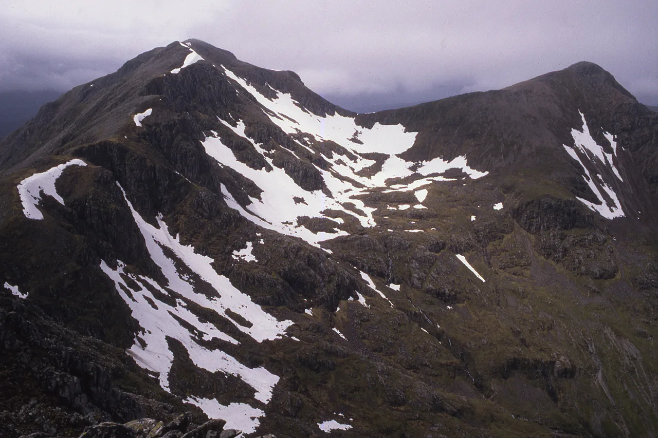 Bidean nam Bian and Stob Coire nan Lochan - geograph.org.uk, Glencoe