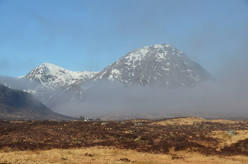 Buachaille Etive Mor from Rannoch Moor - geograph.org.uk, Glencoe