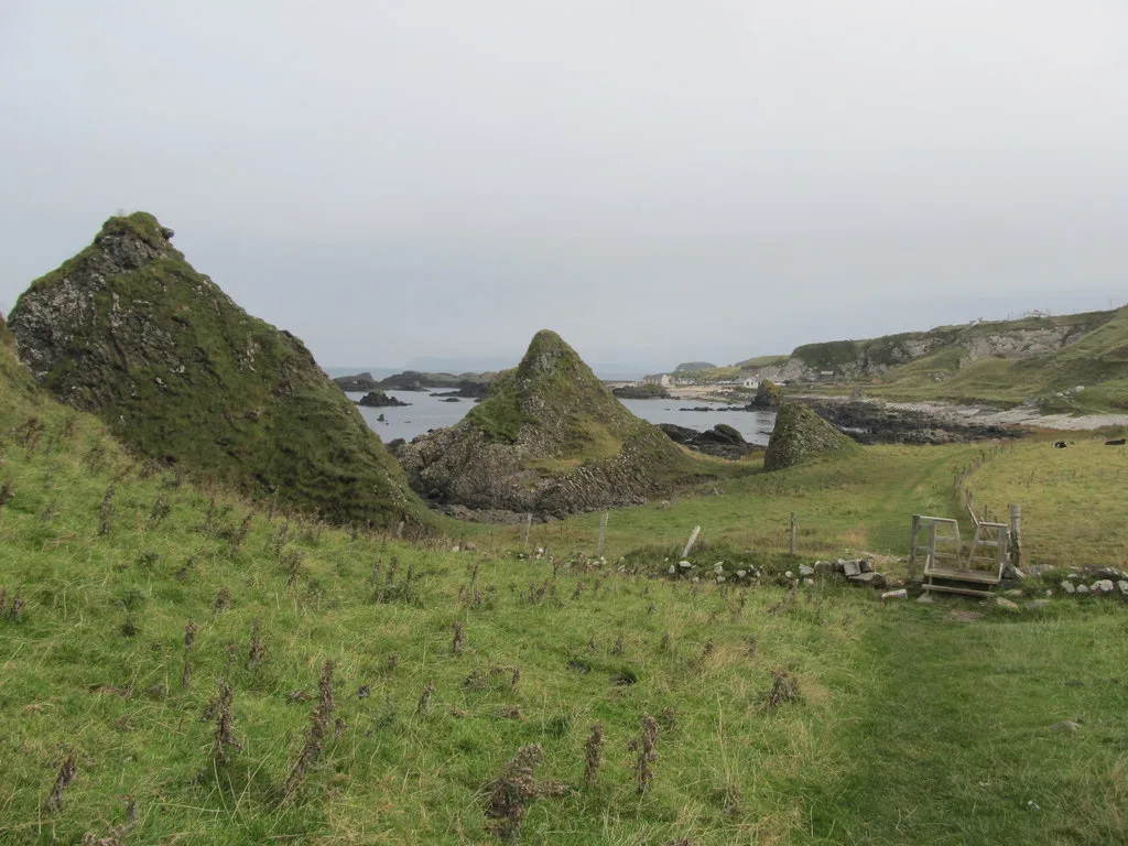 Stile on the Causeway Coast Way-Ulster Way at Carricknaford - geograph.org.uk, Ireland