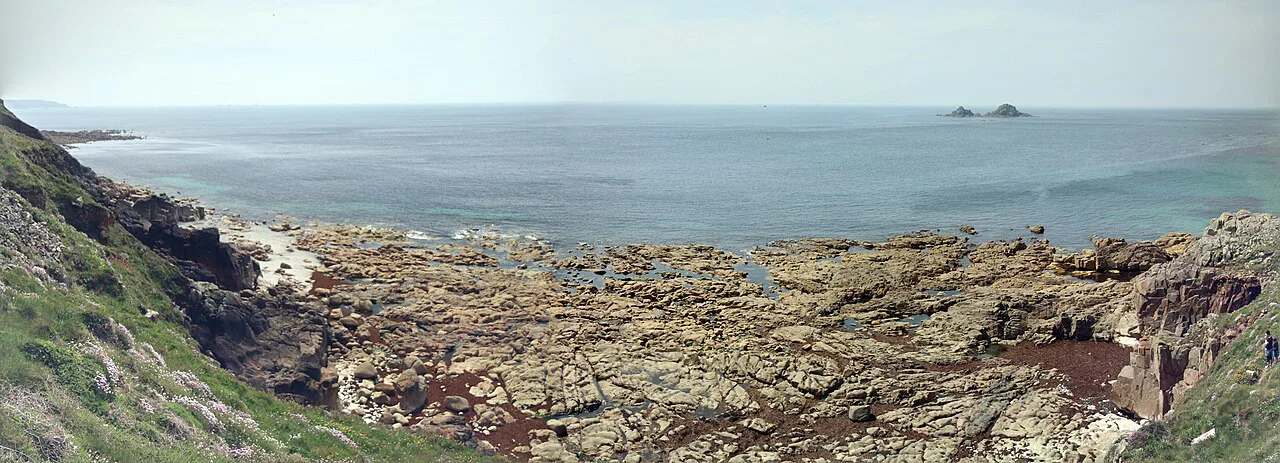 Porthnanven Panorama Cornwall