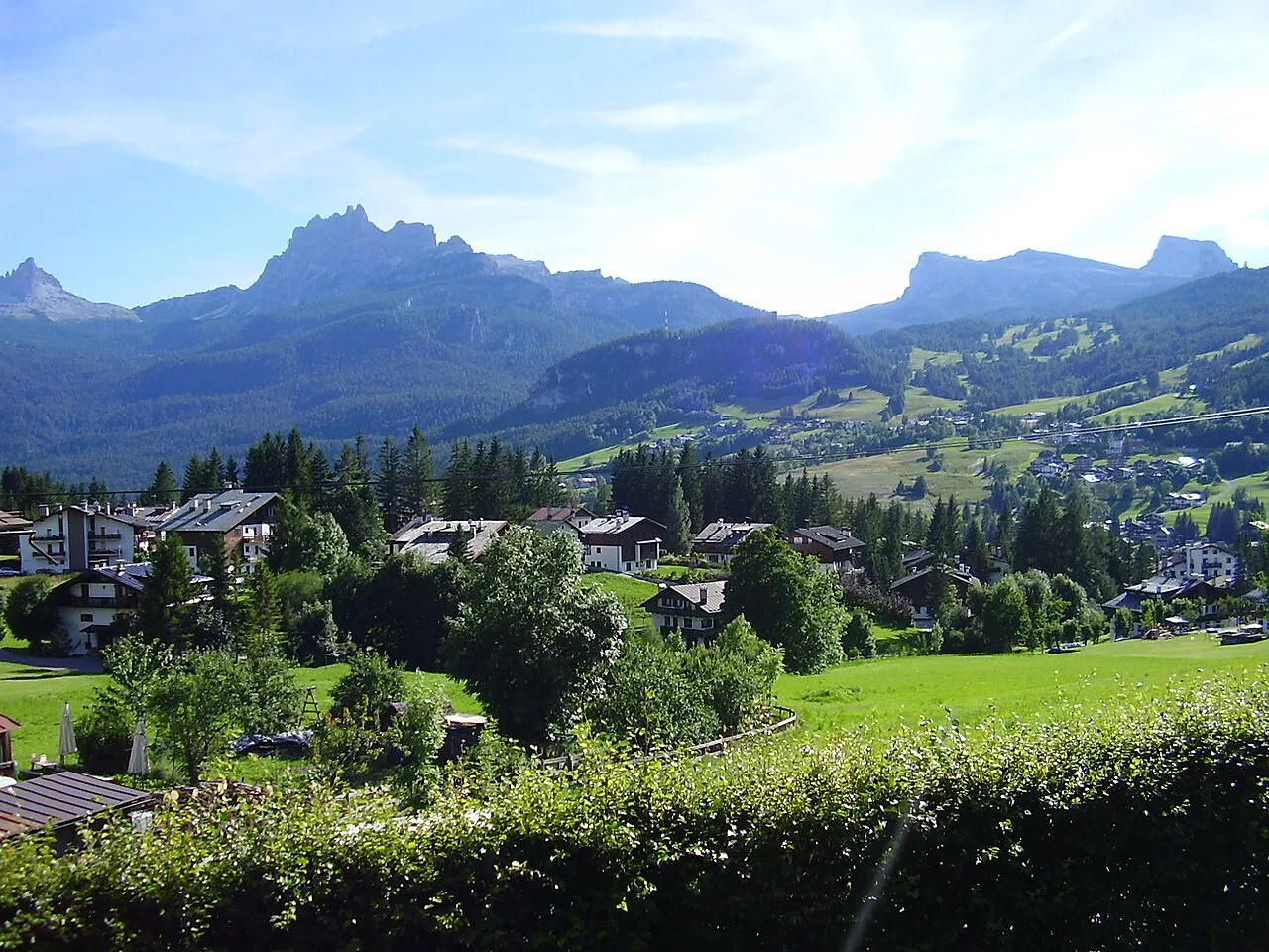 Panorama da Grava di Sotto, Cortina d'Ampezzo