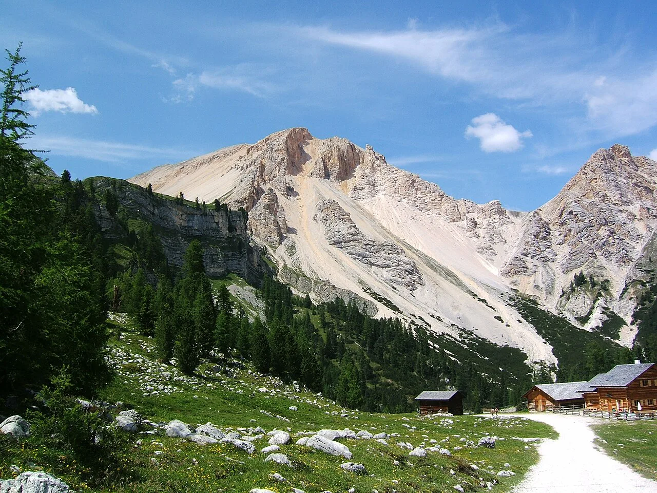 AntonispitzeFromSE, Dolomites