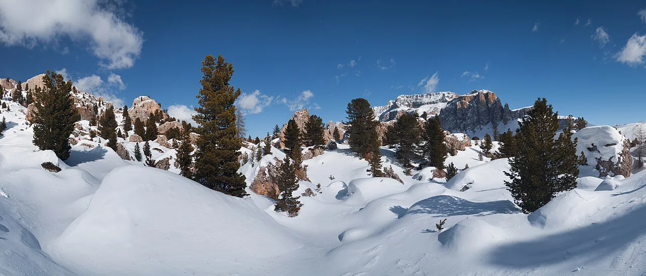 Sella group panorama, Dolomites