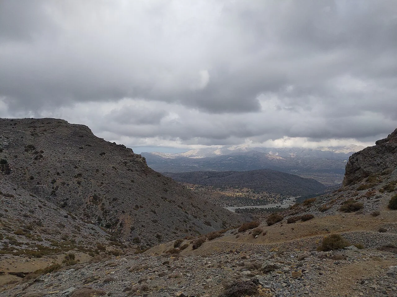 E4 Path from Limnakaro Plateau to Mount Dikti, Crete
