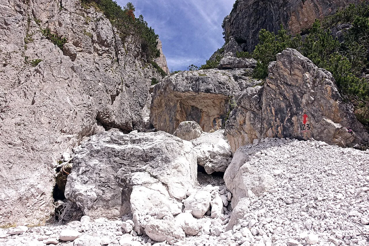 Val de Ambata - route, Dolomites