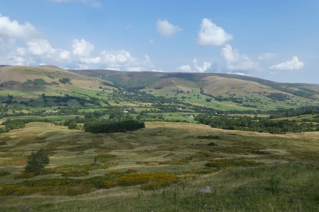 Moorland above Edale - geograph.org.uk, Peak District
