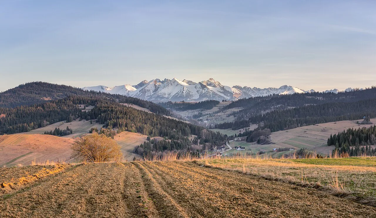 Tatry - panorama z Polskiego Spiszu, Europe