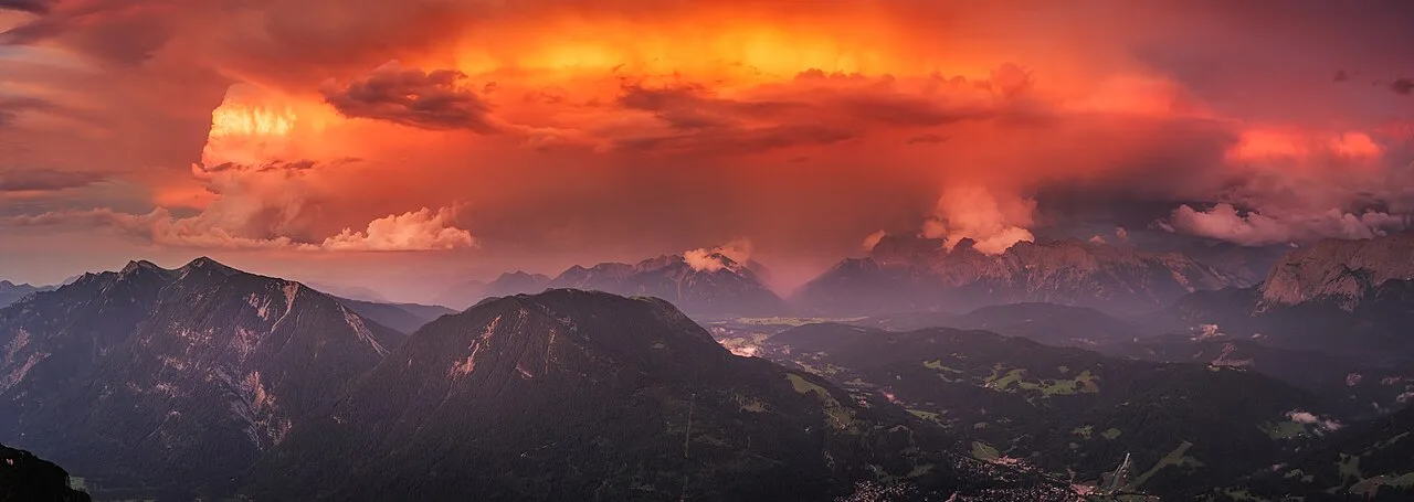 Garmisch-Partenkirchen - sunset