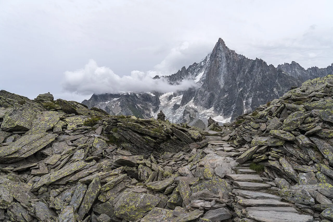 Grand Balcon Nord trail, Chamonix