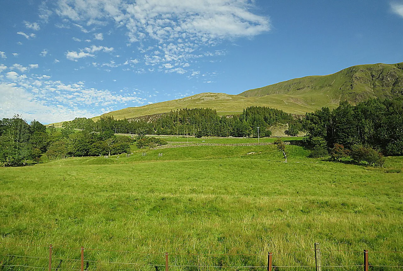 01 Paisatge del Lake District des de la carretera , entre Grasmere i Castlerigg