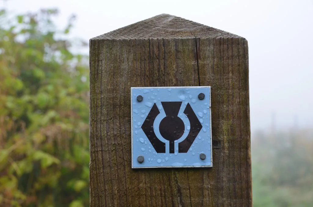 Great Glen Way waymark - geograph.org.uk, Scotland