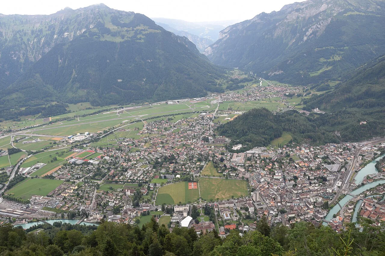 Interlaken view from Harderkulm (Ank Kumar)