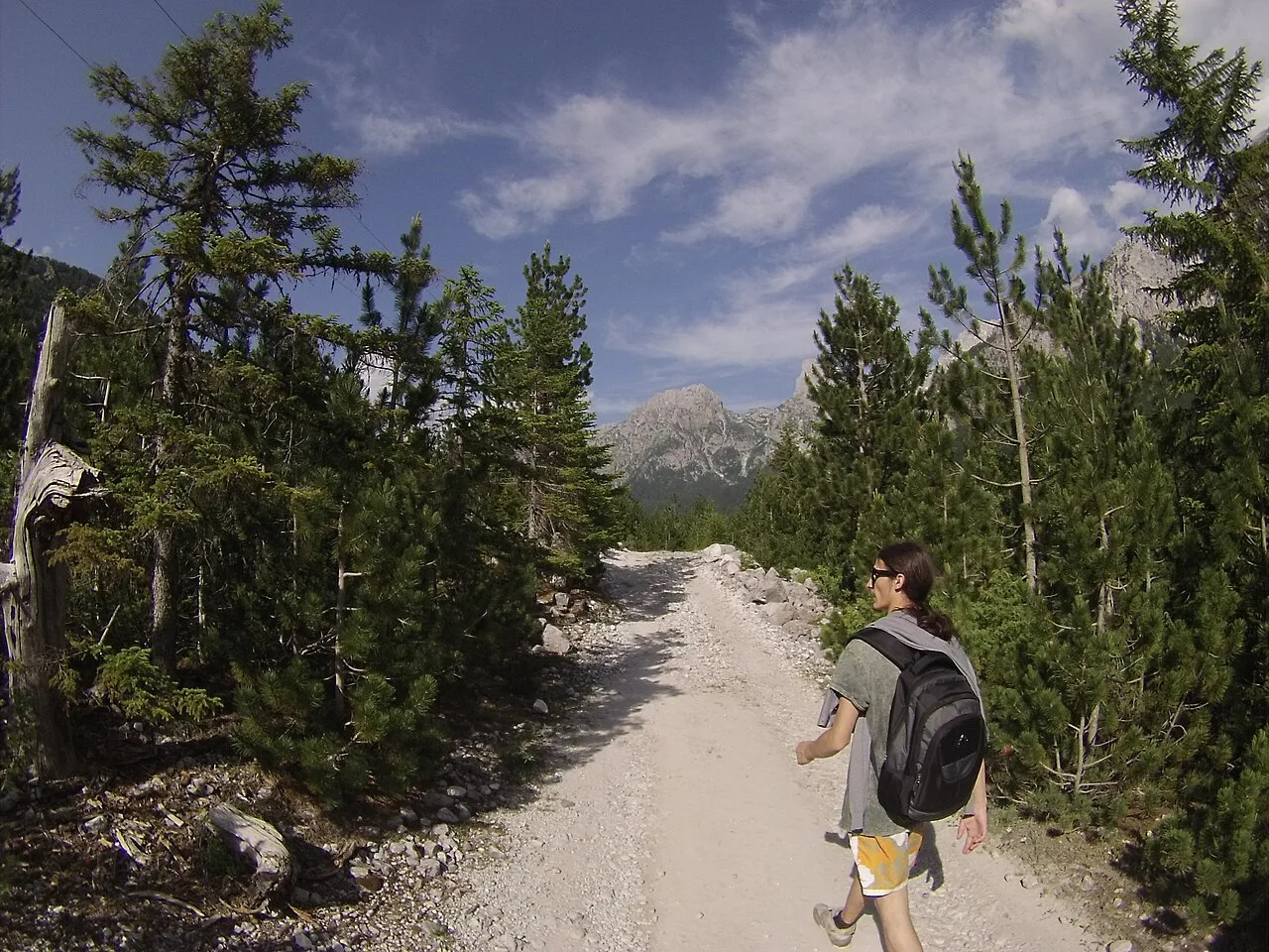 Hiking in Valbona valley, Europe