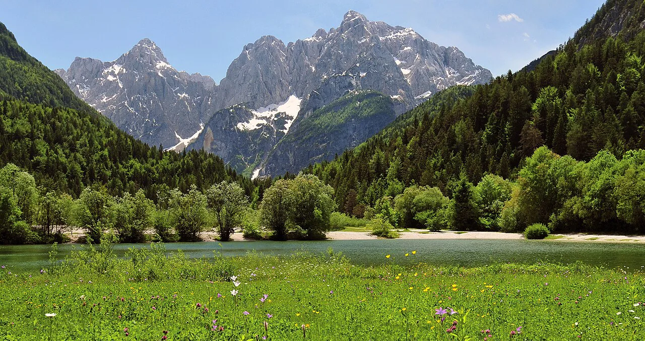 Julian Alps with Prisojnik and Razor