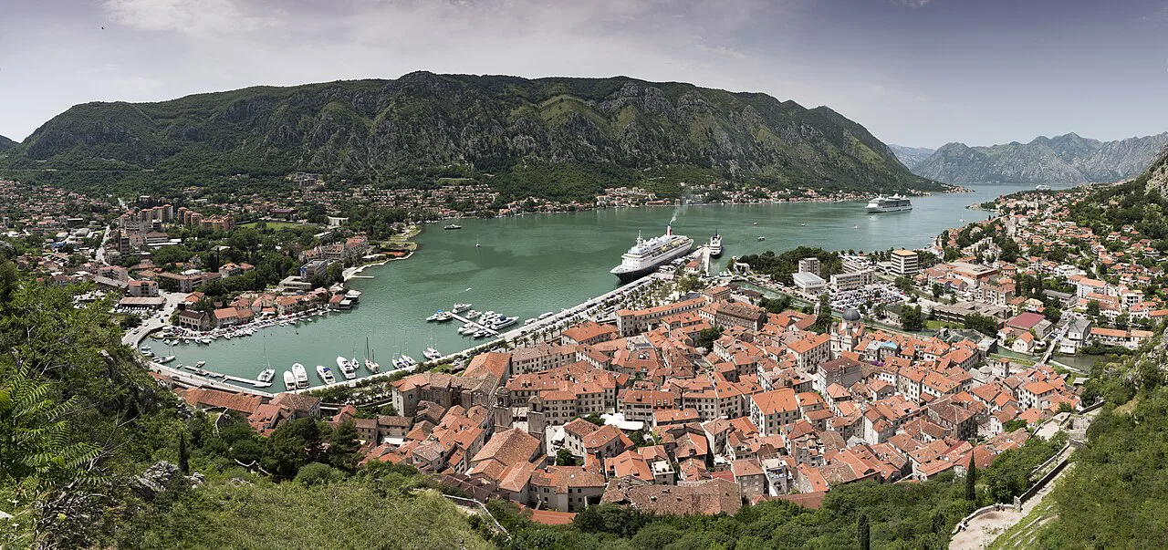Kotor Montenegro panorama