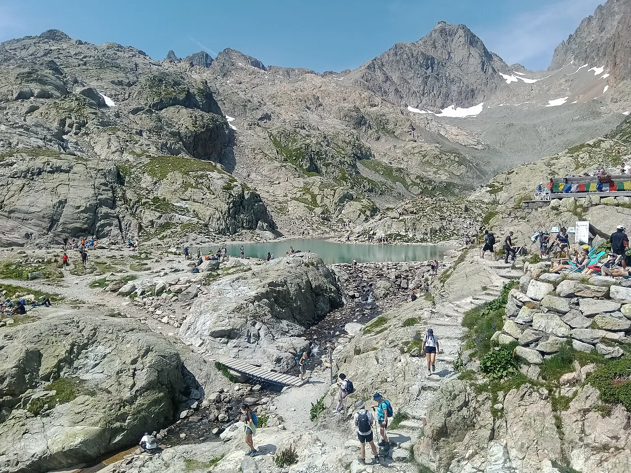 Lac Blanc @ Refuge du Lac Blanc, Chamonix
