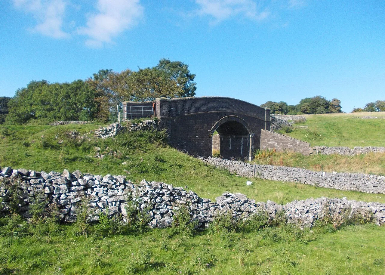 At Pomeroy - bridge over the High Peak Trail - geograph.org.uk, Peak District