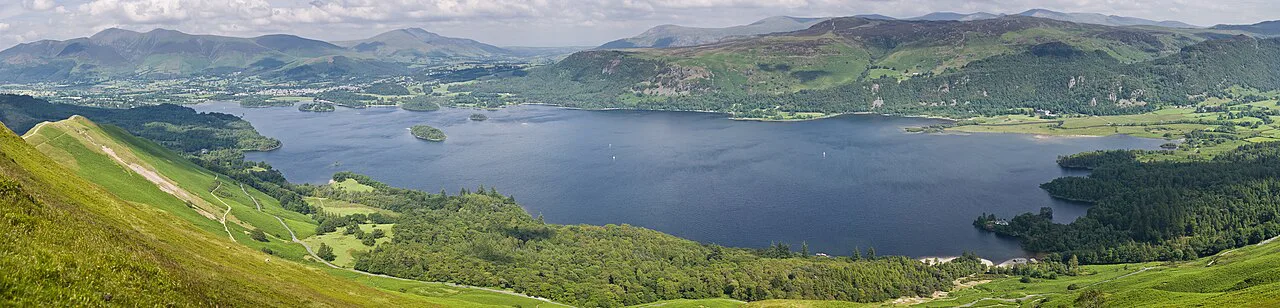 Derwent Water Panorama, Lake District - June