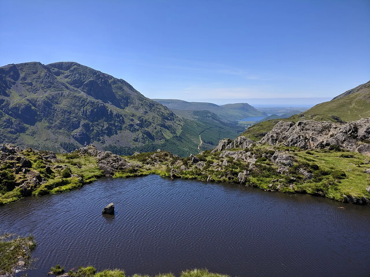 View from the Haystacks, Lake District