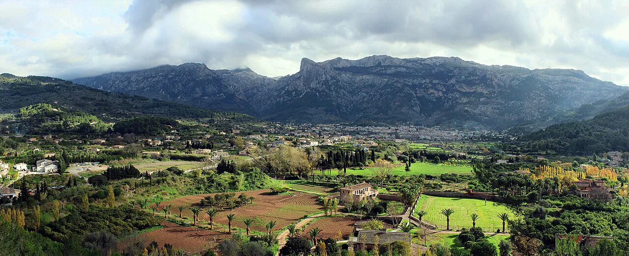 Panorama Soller and Ofre, Mallorca