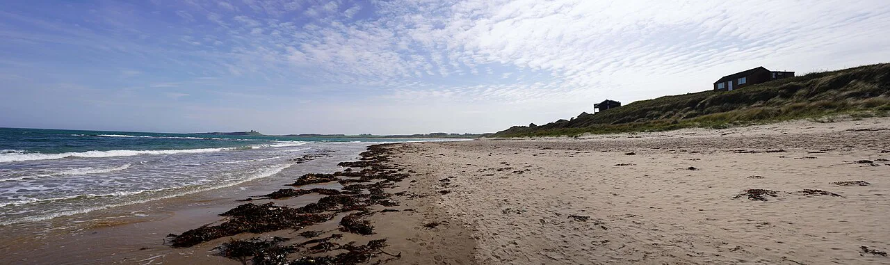 Embleton Bay panorama - geograph.org.uk, Northumberland