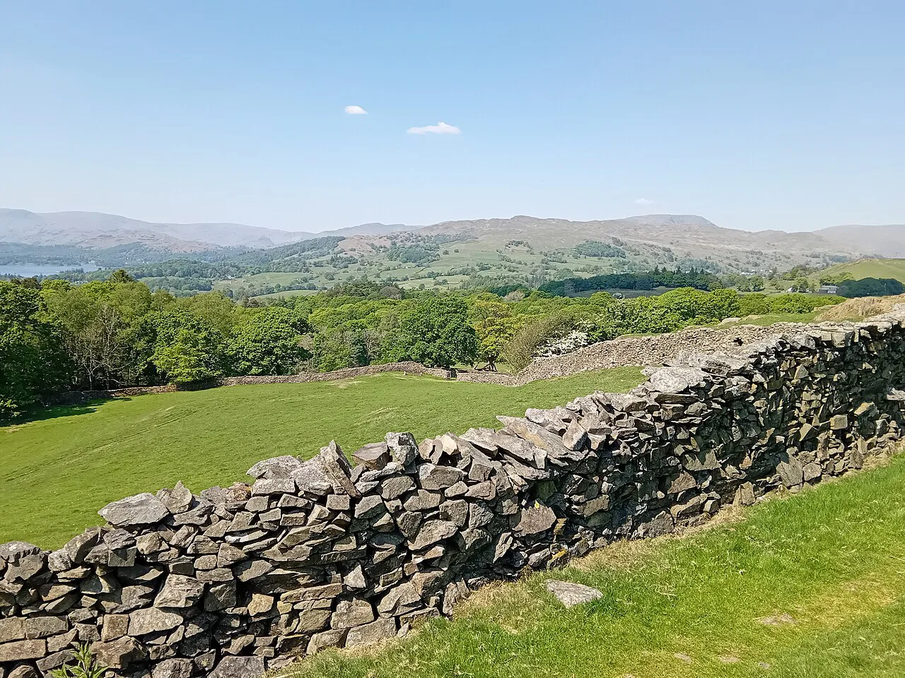 Summer in the Lake District - below Orrest Head