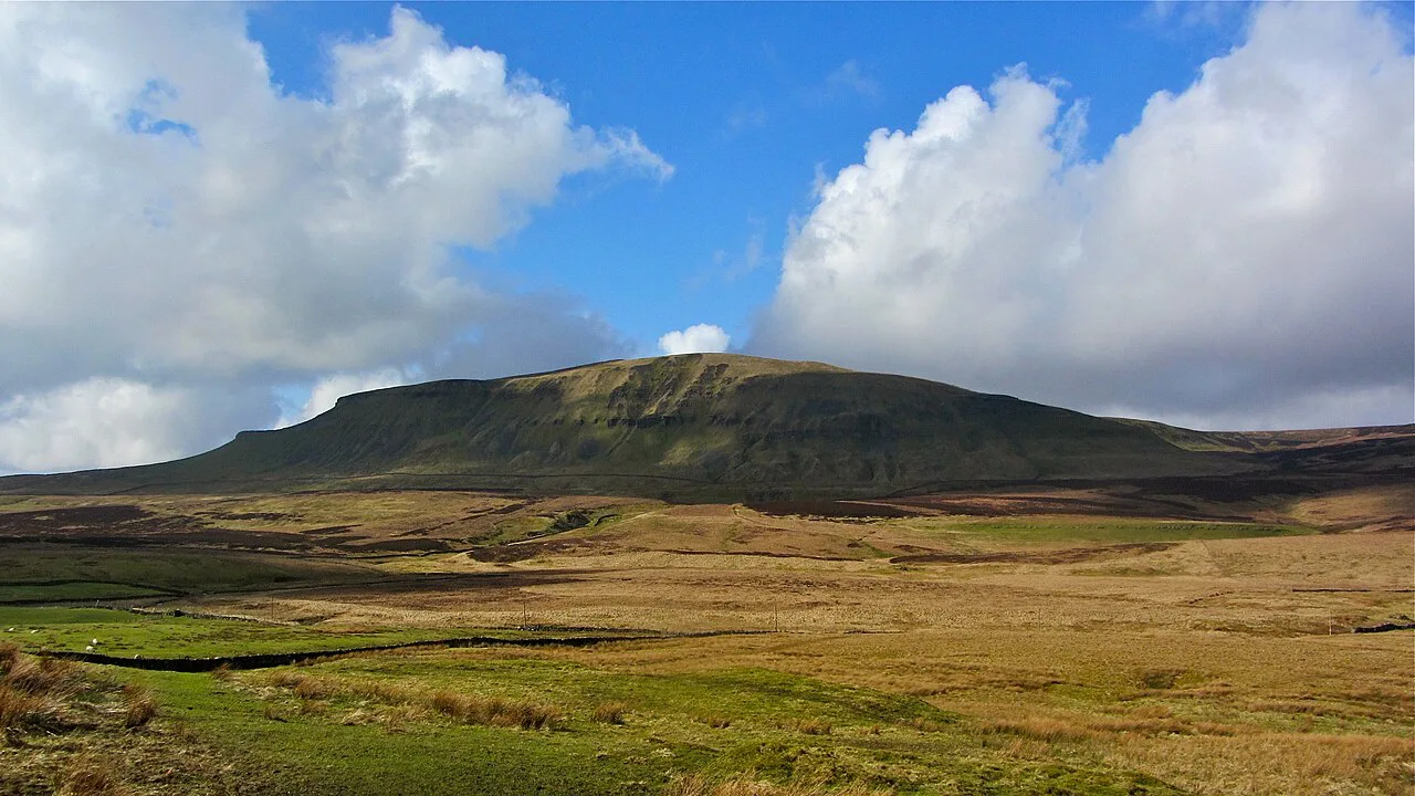 Penyghent in the spring sunshine, Yorkshire Dales