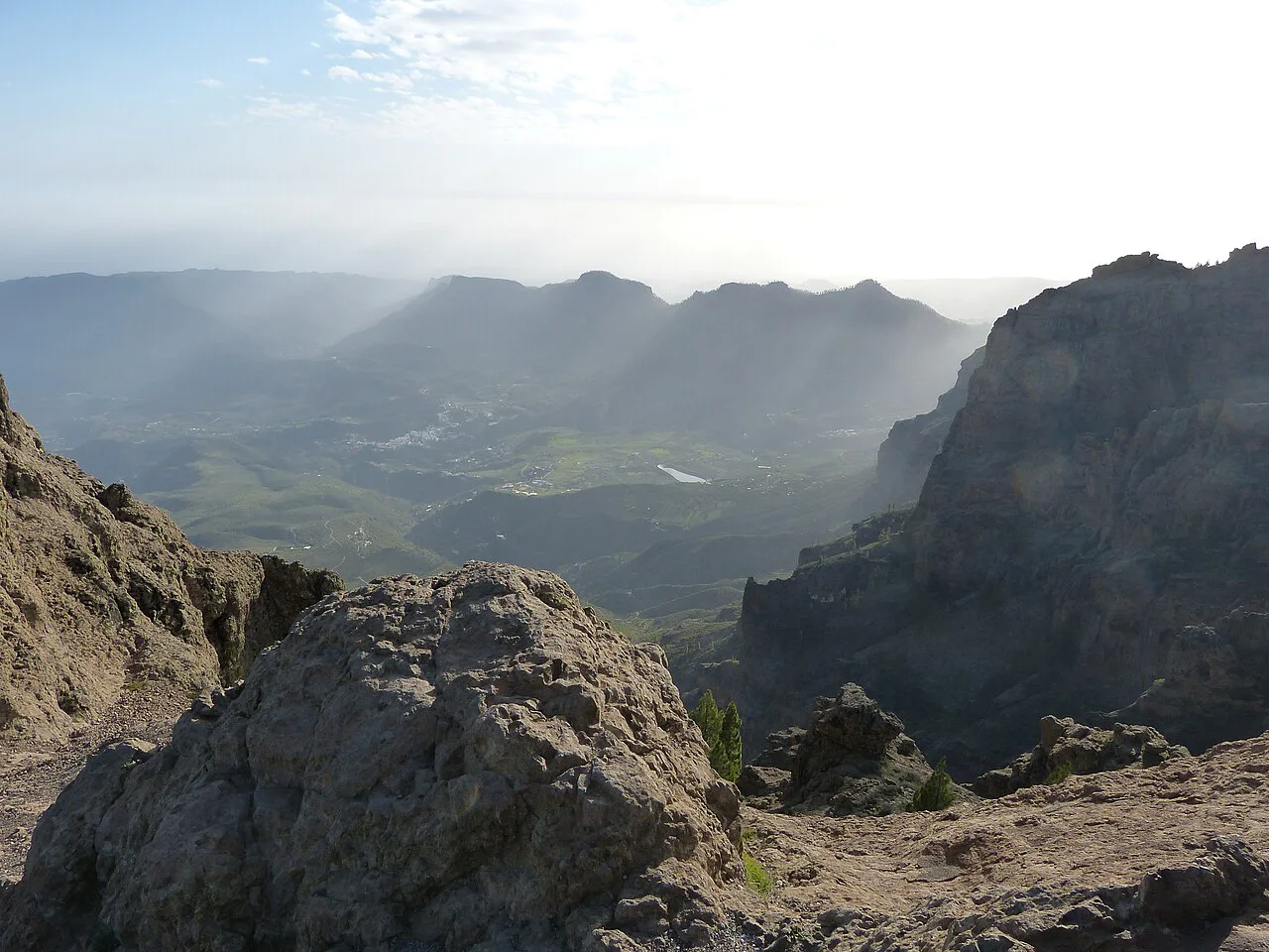 Pico de las Nieves - Ausblick, Gran Canaria