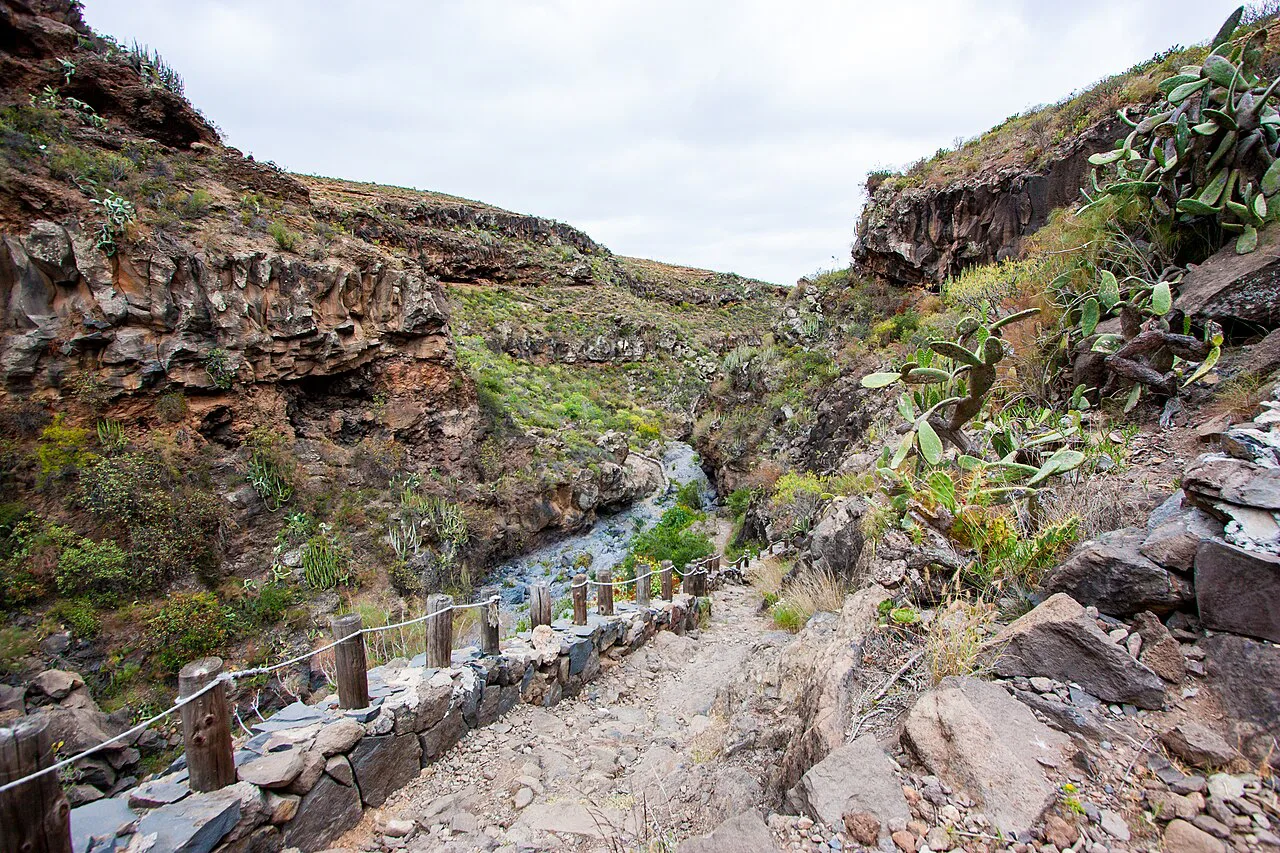 Lava Flows near Roque del Conde on Tenerife