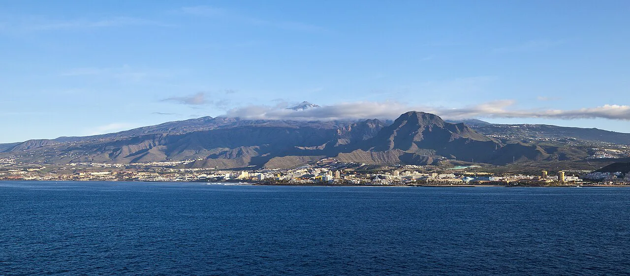 Vista de Los Cristianos, Tenerife, España, , DD