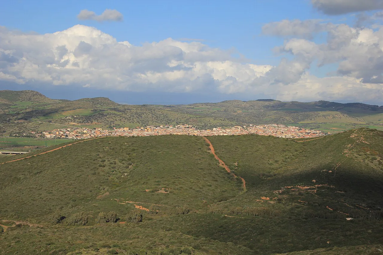 Sardara - Panorama, Sardinia