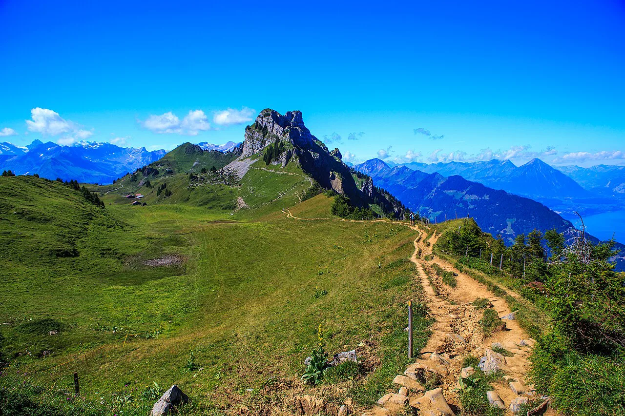 Panoramaweg trail to Bachsee, Interlaken