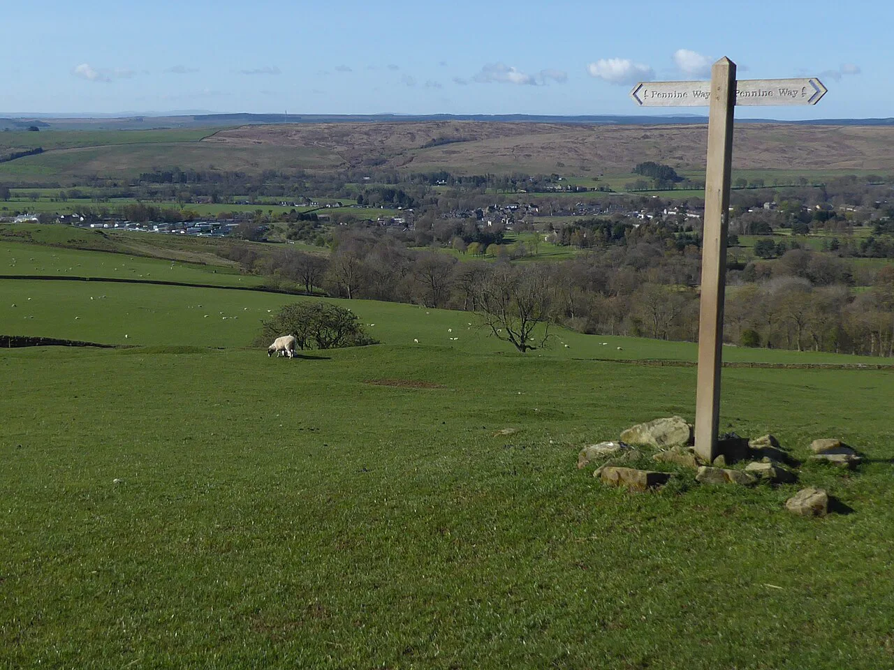 The Pennine Way near Blakelaw - geograph.org.uk, Northumberland