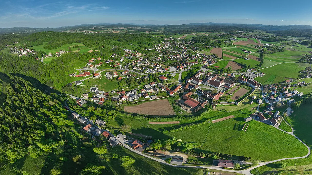 Panorama Stične, Slovenija, Slovenia