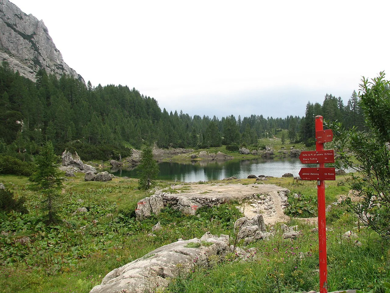 Second Triglav Lake (by Koča pri Triglavskij jezerih hut), Slovenia