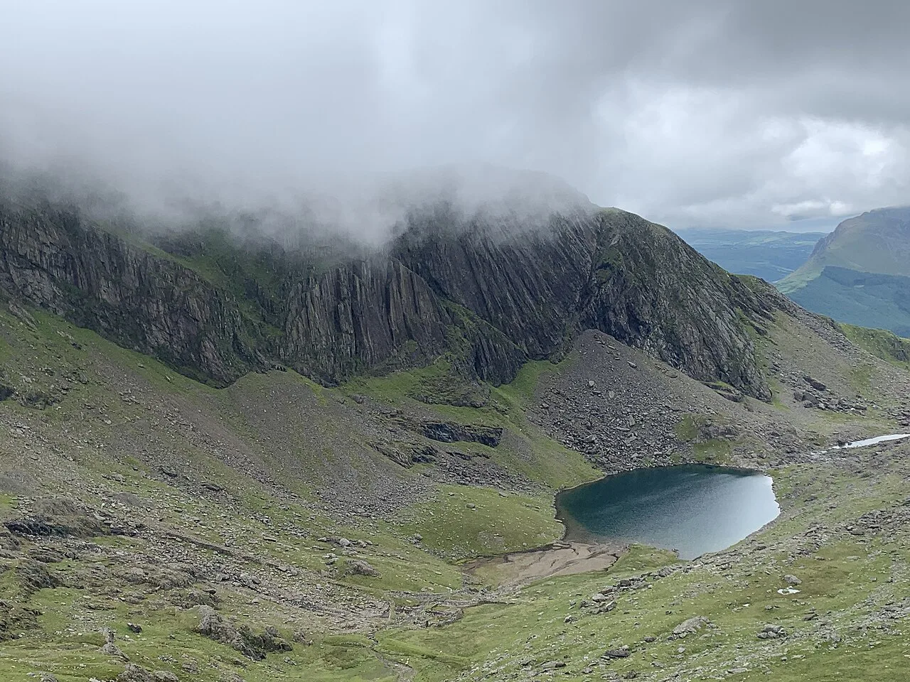 Snowdon Lakes July, Wales