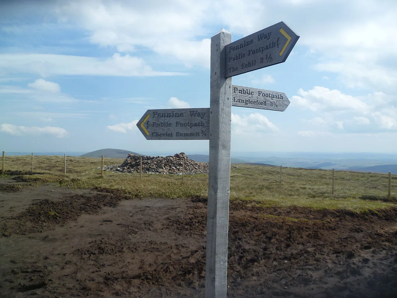 On Cairn Hill - geograph.org.uk, Northumberland