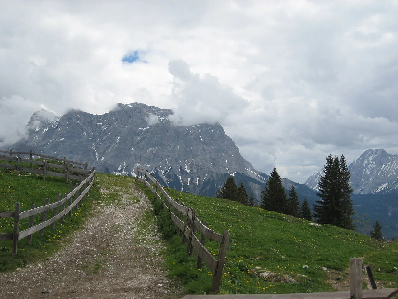 HIking near Lermoos, Austria