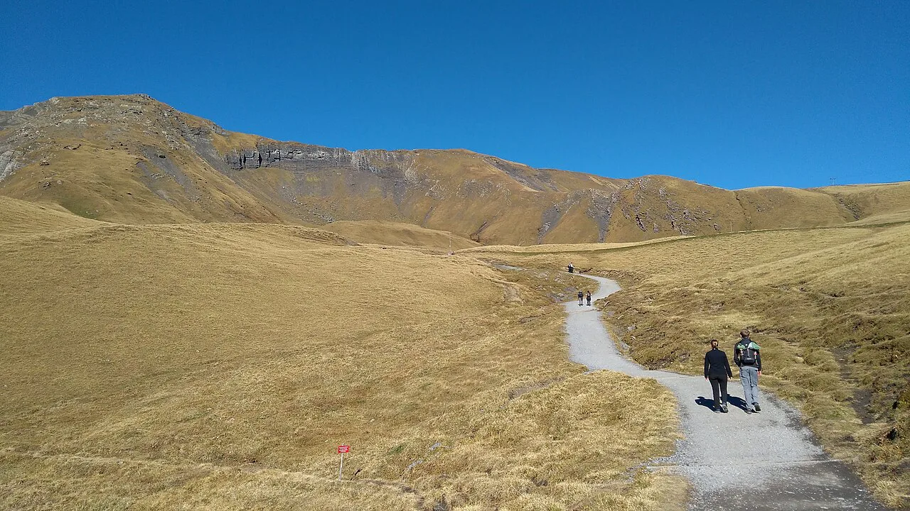 Trail to Bachalpsee, Bernese Oberland, Switzerland