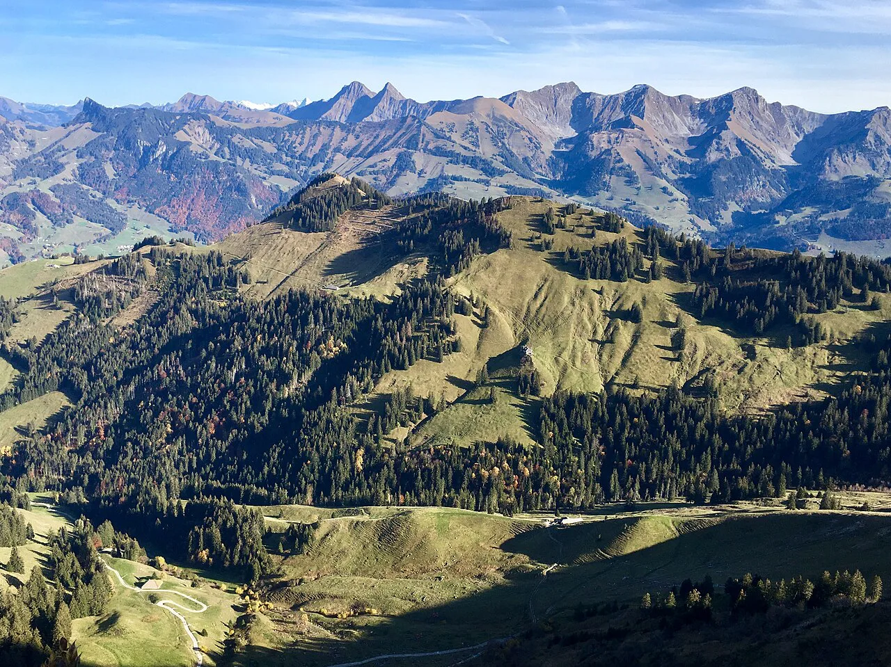 Via Ferrata Le Pilier, Moléson, Gruyère, Switzerland