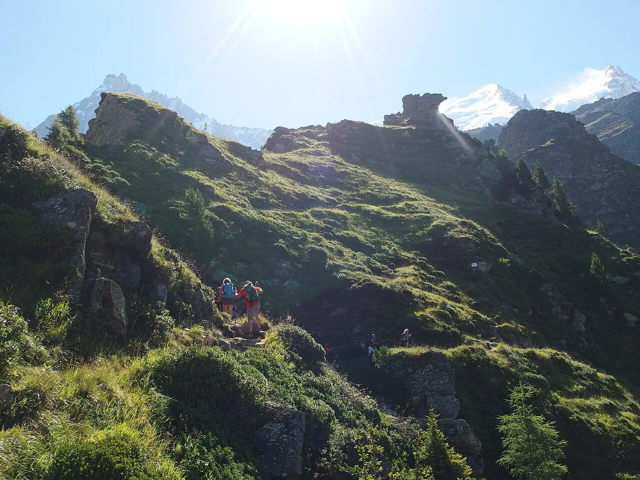 Hike to La Jonction (Mont Blanc)